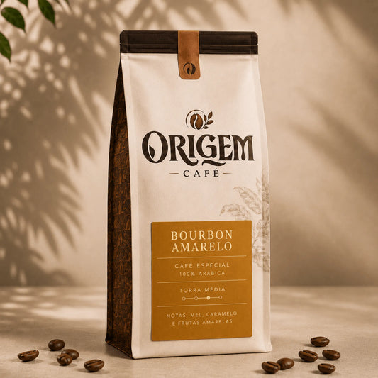 Café Bourbon Amarelo Origem — Torra Média