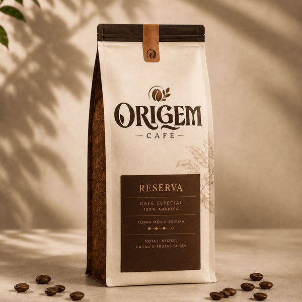 Café Reserva Origem — Torra Média Escura