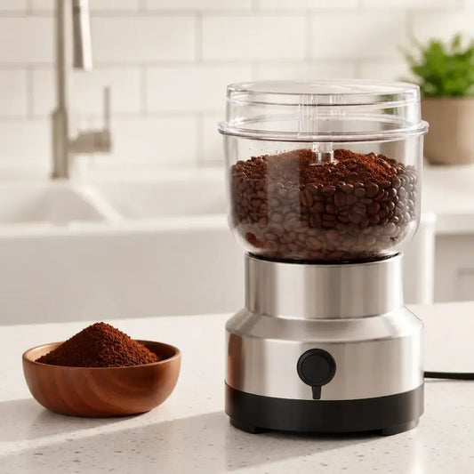 Moedor de Café e Triturador Elétrico De Grãos - Bivolt