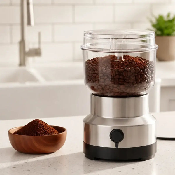 Moedor de Café e Triturador Elétrico De Grãos - Bivolt