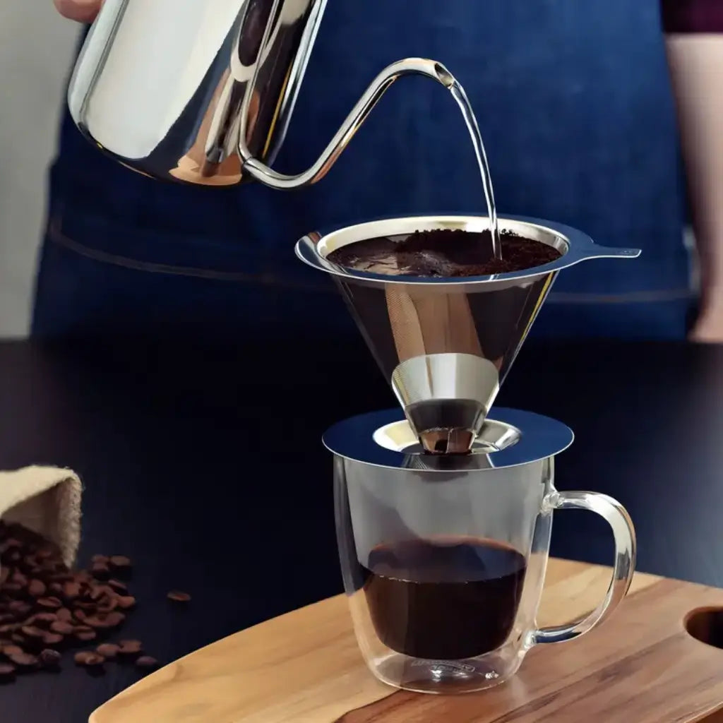 Coador De Café Em Aço Inox