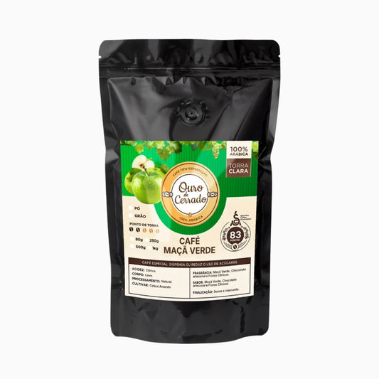 Café Especial Maçã Verde Torra Clara 83 pontos SCA